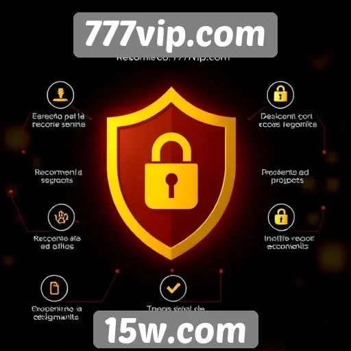 Recursos de segurança do site 777vip.com